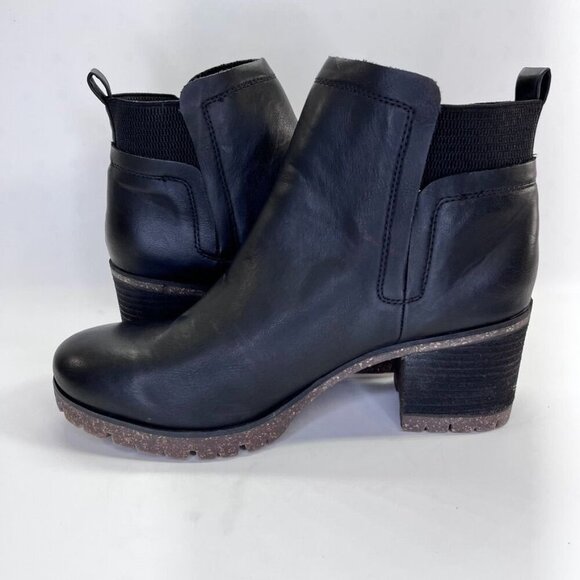 KORKS Elsie Bootie Women's Size 11 in Black Heeled Boot Chunky - Picture 8 of 16